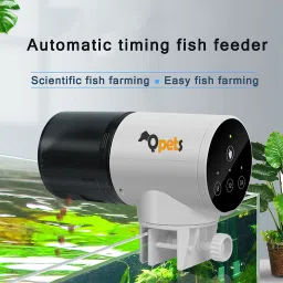 serplex Automatic Fish Feeder Timer for Aquariums and Ponds 3 Way Automatic and Manual Fish Feeder image 5