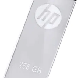 HP V200a 256 GB Pen Drive Compatible with Audio Player, Desktop Computer, Gaming Console, Laptop, Mobile, Television USB 3.0 Metal Case-24