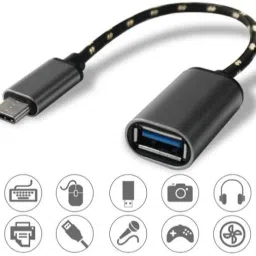 JANGI USB Type C OTG Adapter TX902 USB Type-C OTG Adapter for connecting Printer to mobile phones USB Cable-18