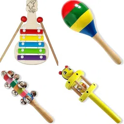 Introduce Your Child to Music with the Rattle Set with 5 Note Xylophone Rattle-24