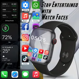 GameSir T500 Pro Max Stay Connected with YouTube, Facebook, and Insta Notifications Smartwatch image 3