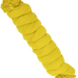 Cotton Blend Solid Yellow Women Dupatta-image-31