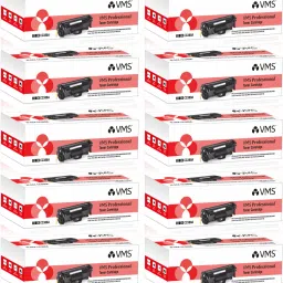 VMS Professional Black Toner cartridge 88A / CC388A - Pack Of 10 Black Ink Toner-image-71