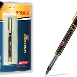 Maxtron Gold Pack of 2 pc Waterproof ink ideal for Gift Gel Pen-image-30