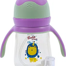 Baby Sipper with Handle, Soft Silicone Nipple & Spout, Feeding Bottle, BPA Free-image-39