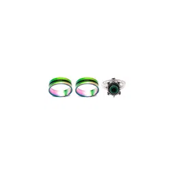 Dynamic Retail Global Unisex Green Ring-image-77