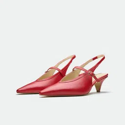 Oroh Leather Party Kitten Pumps-picture-43