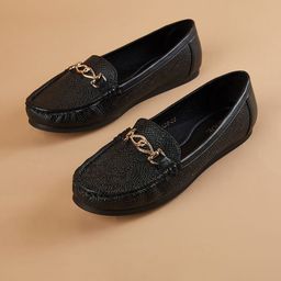 CODE by Lifestyle Women PU Loafers-97