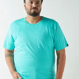 Bewakoof Plus Men Cotton Plus Size T-shirt-image-79