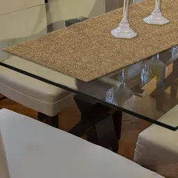 Kuber Industries Brown Table Runner-24