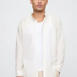 GAP Cotton Linen Casual Shirt-image-5