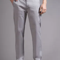 British Club Men Smart Slim Fit Low-Rise Chinos-picture-20