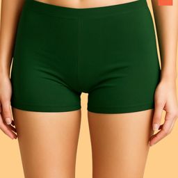 CKARFE Pack Of 2 Cotton Boy Shorts Briefs CF SBT-33 Peach,Olive XS-2-Peach,Olive-picture-7