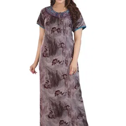 TRUNDZ Grey Nightdress-picture-14