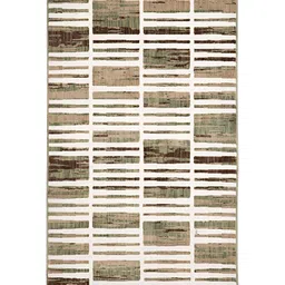 Sapana Carpet-Mats Cream-Coloured Abstract No Shredding Polyester Carpet image 2