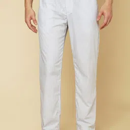 URBAN SCOTTISH Men Striped Mid Rise Lounge Pants-image-121