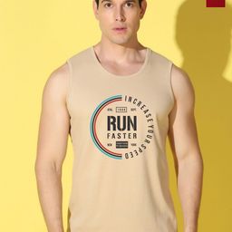 WOOSTRO Pack Of 2 Printed Combed Cotton Gym Vests VWS26(RUN RUST)(HARD MAROON)-11