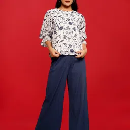 Zink London Animal Print Top-image-38