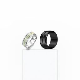 Dynamic Retail Global Men Multi Ring-image-47