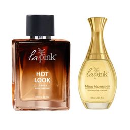 La Pink Set Of 2 Hot Look & Miss Morning Long Lasting Perfume - 100 ml Each-45