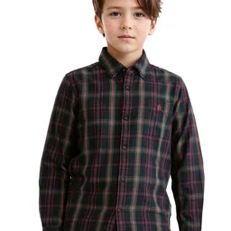 RARE ONES Boys Opaque Checked Casual Shirt-image-63