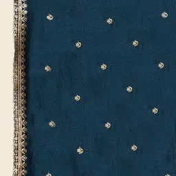 Dupatta Bazaar Embroidered Dupatta with Sequinned image 2