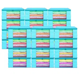 Kuber Industries Blue Set of 6 Regular Drawer Organiser Organisers-57