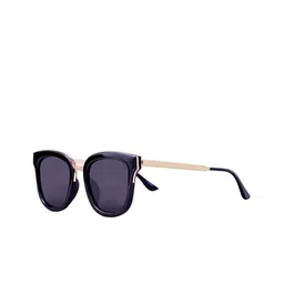 AUGEN Unisex Red Lens & Black Cateye Sunglasses with-19