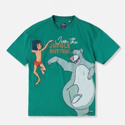 Allen Solly Junior Boys The Jungle Book Graphic Printed Round Neck Cotton T-shirt-image-27