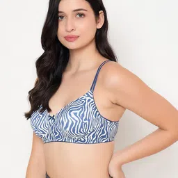 Clovia Geometric Women Full Coverage Lightly Padded Bra-14