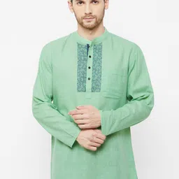 Arch element Men Printed Chikankari Kurta-image-39