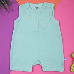 V-Mart Infants Boys Round Neck Cotton Rompers-image-80