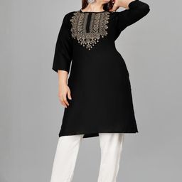 NUPITAL Women Black Kurta Sets-picture-48