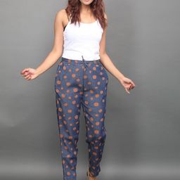 BABRU Women Ethnic Motifs Printed Easy Wash Trousers-picture-11