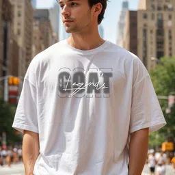 SMARTEES Typography Printed Round Neck Cotton T-shirt-image-60