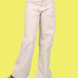 ADBUCKS Girls Wide Leg High-Rise Stretchable Jeans-image-11