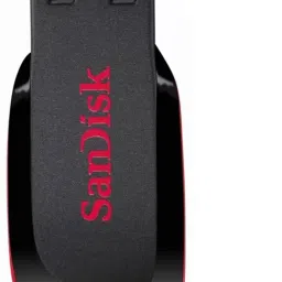 SanDisk Curzer Blade USb Flash Drive 64 GB Pen Drive Compatible with Netbook, Desktop Computer, Audio Player, Television, Laptop USB 2.0 Plastic Case-picture-2