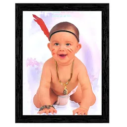 Indianara Beige & Pink 1 Piece Wood Other Wall Paintings-4