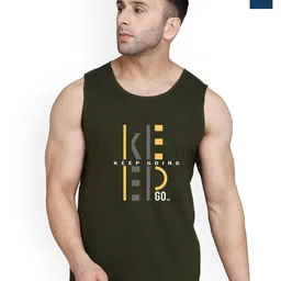 SLOWLORIS Men Pack of 2 Printed Bio-Washed Gym Vest Cotton Innerwear Vests-picture-14