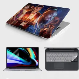 SDM 3in1 Combo 15.6 Inch 3m Laptop Skin, Screen Guard, Key Protector Combo Set090 Combo Set-image-93
