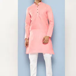BAESD Men Regular Pure Cotton Kurta with Pyjamas-19