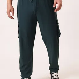 UNSTD Men Easy Wash Cargos Trousers-image-7