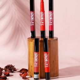 TEEN TEEN COSMETICS Color Life Non Transfer Lipstick With Primer - 2 g - Rust Red 14-42