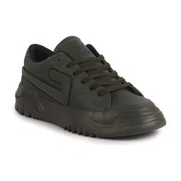 FAUSTO Men Textured PU Sneakers-image-24