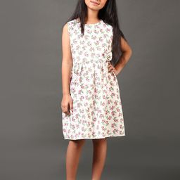 V-Mart Print Sleeveless Dress-image-80