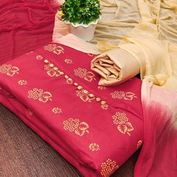 SAINOOR Floral Printed Unstitched Dress Material-picture-28