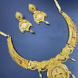 KALAFICIAL Women Gold Jewellery Set-image-98