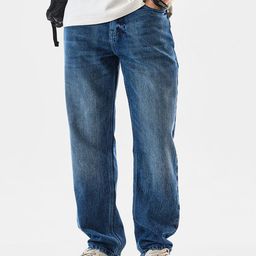 Snitch Men Relaxed Fit Mid-Rise Light Fade Jeans-picture-31