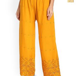 SRISARAS Women Pack of 2 Wide Leg Trousers-image-73