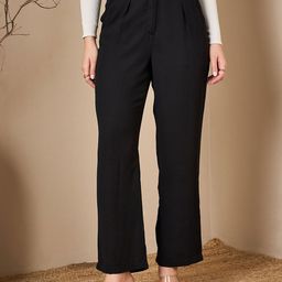 Kibo Women Mid-Rise Formal Trousers-image-44